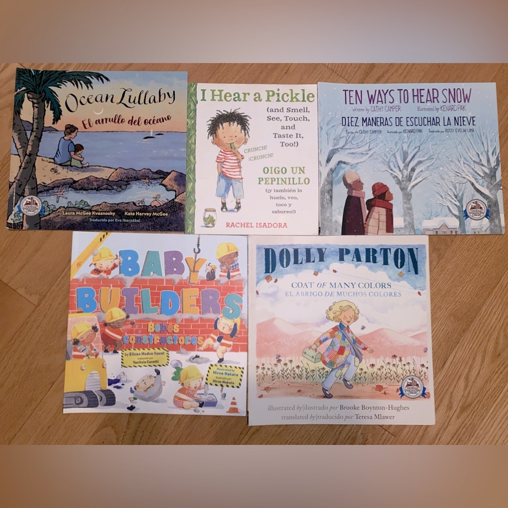 Dolly Partons Imagination Library Bilingual Spanish Book Lot (5)